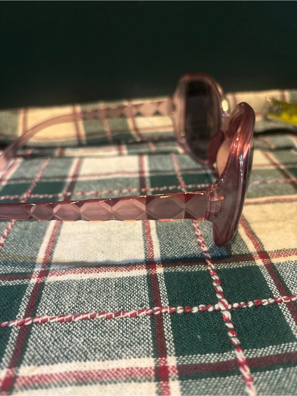 Women's Pink Gradient Sunglasses - Stylish Oversized Frame